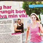 Repotage i tidningen MåBra – Jag har sprungit bort halva min vikt