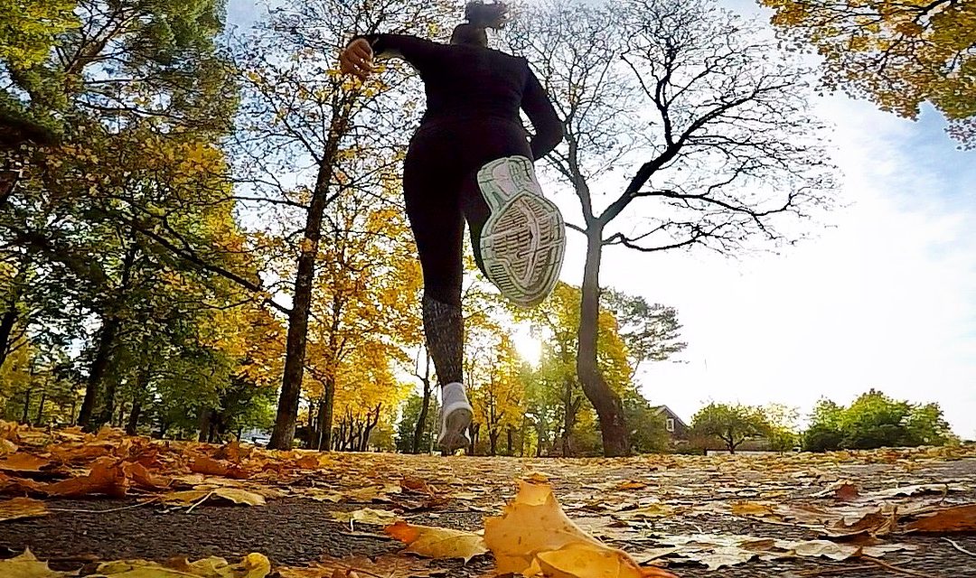 Första passet på det nya maratonprogrammet